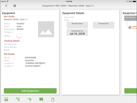 ภาพหน้าจอของ HxGN EAM Mobile Offline iPad 